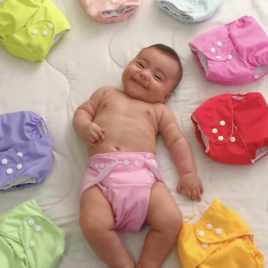 Washable Diapers+ Inners for (0-8yrs)